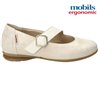 Mobils Sabria Ecru cuir ballerine