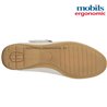 Mobils Sabria Ecru cuir ballerine