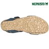 Mephisto Leonore Bleu nubuck nu-pied