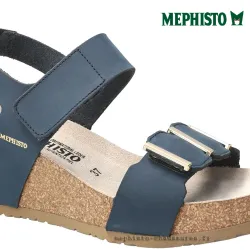Mephisto Leonore Bleu nubuck nu-pied
