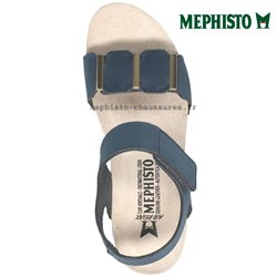 Mephisto Leonore Bleu nubuck nu-pied