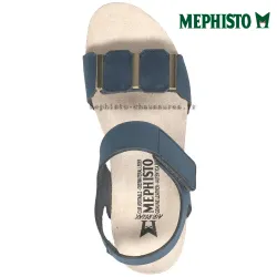 Mephisto Leonore Bleu nubuck nu-pied