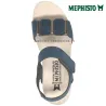 Mephisto Leonore Bleu nubuck nu-pied