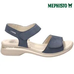 Mephisto Floraline Bleu nubuck nu-pied