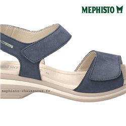 Mephisto Floraline Bleu nubuck nu-pied