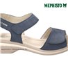 Mephisto Floraline Bleu nubuck nu-pied