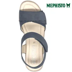 Mephisto Floraline Bleu nubuck nu-pied