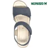 Mephisto Floraline Bleu nubuck nu-pied
