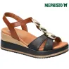 Mephisto Sallie Noir/Marron nu-pied