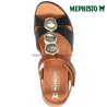 Mephisto Sallie Noir/Marron nu-pied