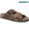 Mephisto Nordine Marron nubuck mule