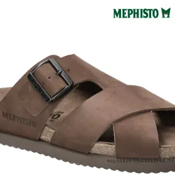 Mephisto Nordine Marron nubuck mule