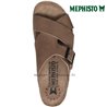Mephisto Nordine Marron nubuck mule