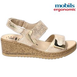 Mobils Nawel Or/Platine nu-pied