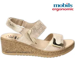 Mobils Nawel Or/Platine nu-pied