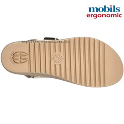 Mobils Nawel Or/Platine nu-pied