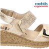Mobils Nawel Or/Platine nu-pied