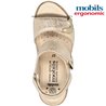 Mobils Nawel Or/Platine nu-pied