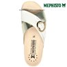 Mephisto Hirina Blanc platine mule