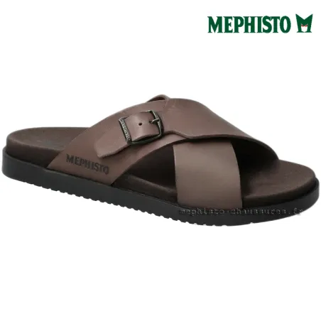 Mephisto Giulio Marron foncé cuir mule