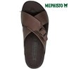 Mephisto Giulio Marron foncé cuir mule