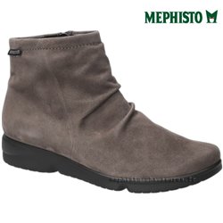 Mephisto Rezia Taupe Velours bottine