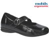 Mobils Sabria Noir verni ballerine