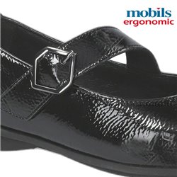 Mobils Sabria Noir verni ballerine