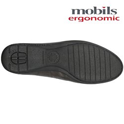 Mobils Siam Gris métal mocassin