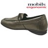Mobils Siam Gris métal mocassin