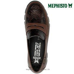 Mephisto Carima Marron moyen cuir mocassin