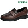 Mephisto Carima Marron moyen cuir mocassin