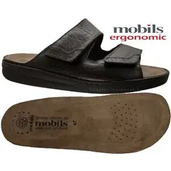 MOBILS de Mephisto Homme Mule JAMES Marron cuir 12228