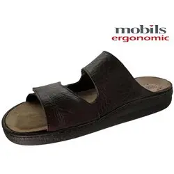 MOBILS de Mephisto Homme Mule JAMES Marron cuir 12230