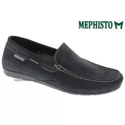 MEPHISTO Homme Mocassin ALGORAS Marine daim 13253