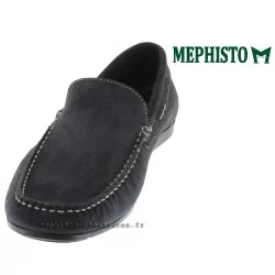 MEPHISTO Homme Mocassin ALGORAS Marine daim 13257
