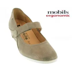 MOBILS de Mephisto Femme Ballerine VICTORIA taupe nubuck 14109