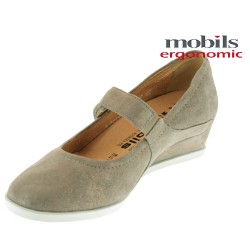 MOBILS de Mephisto Femme Ballerine VICTORIA taupe nubuck 14110