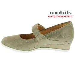 MOBILS de Mephisto Femme Ballerine VICTORIA taupe nubuck 14111
