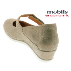 MOBILS de Mephisto Femme Ballerine VICTORIA taupe nubuck 14112