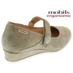 MOBILS de Mephisto Femme Ballerine VICTORIA taupe nubuck 14113