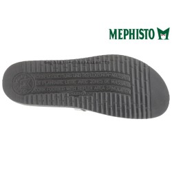 MEPHISTO Femme Tong HELEN gris cuir 15474