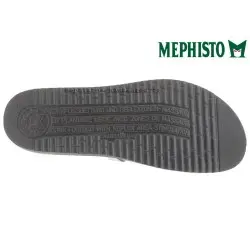 MEPHISTO Femme Tong HELEN gris cuir 15474
