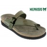 MEPHISTO Femme Tong HELEN gris cuir 15475