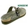 MEPHISTO Femme Tong HELEN gris cuir 15478
