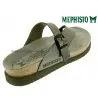 MEPHISTO Femme Tong HELEN gris cuir 15478