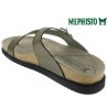 MEPHISTO Femme Tong HELEN gris cuir 15479