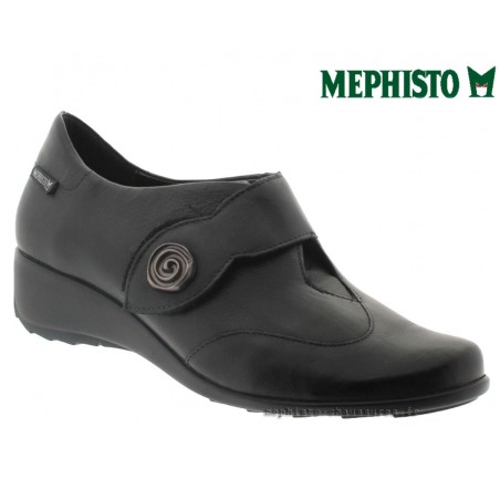MEPHISTO Femme Scratch SECINA Noir cuir lisse 27347