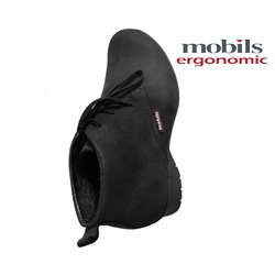 MOBILS de Mephisto Femme Bottine GABRIELLA Noir nubuck 28916