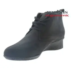 MOBILS de Mephisto Femme Bottine GABRIELLA Noir nubuck 28917